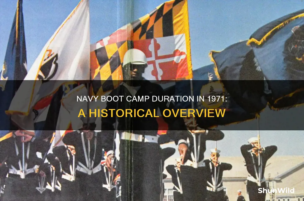 how long was navy boot camp in 1971