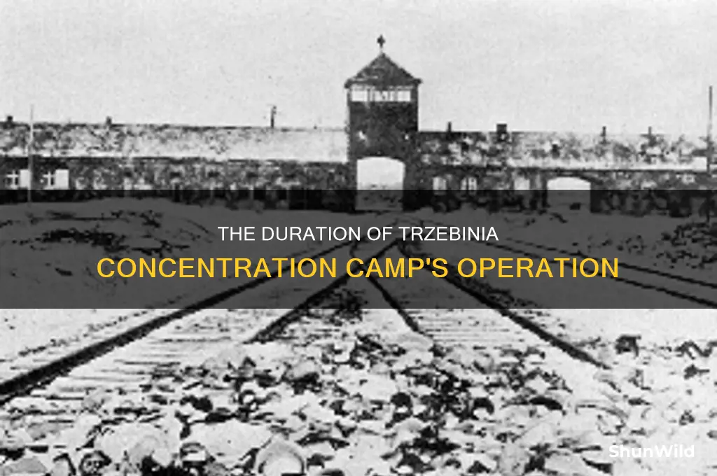 how long was the trzebinia concentration camp in use