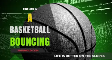 The Decibel Levels of Bouncing Basketballs
