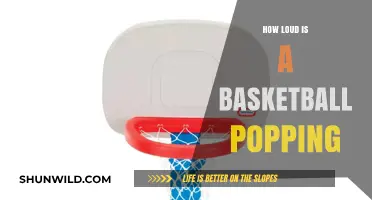 Explosive Sounds: Basketball Popping Decibel Levels