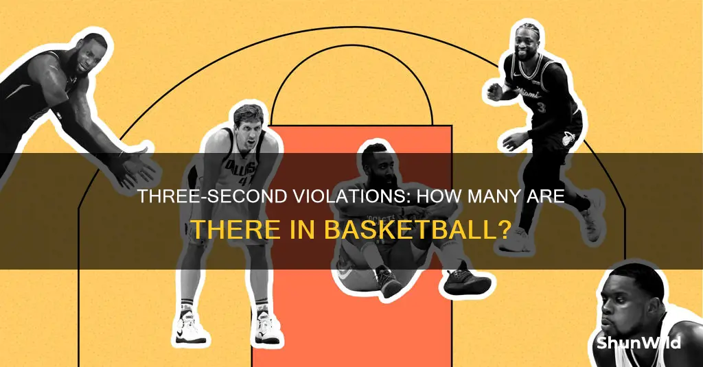 how many 3 seconds violation in basketball