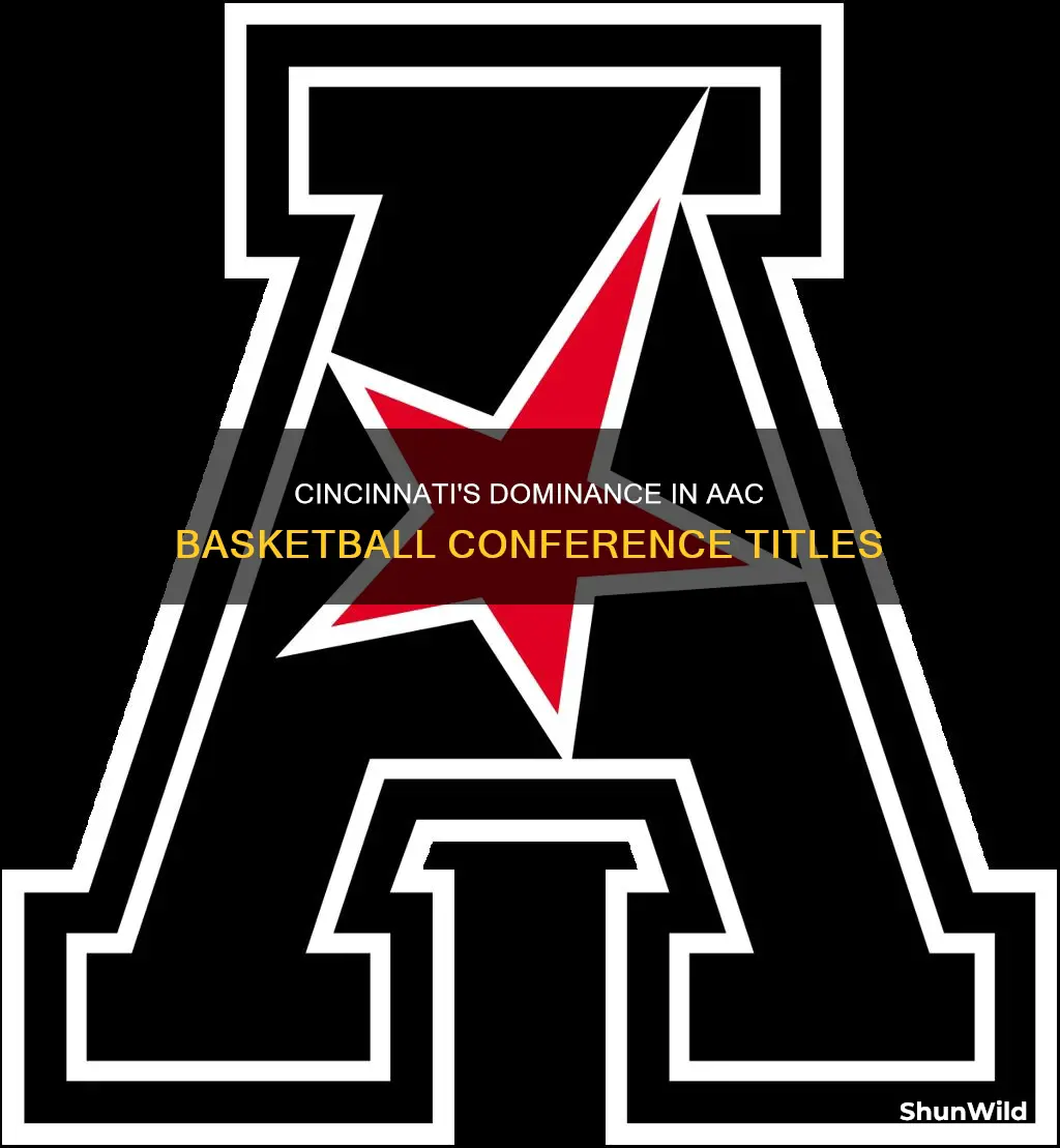 how many aac conference titles have cincinnati won in basketball