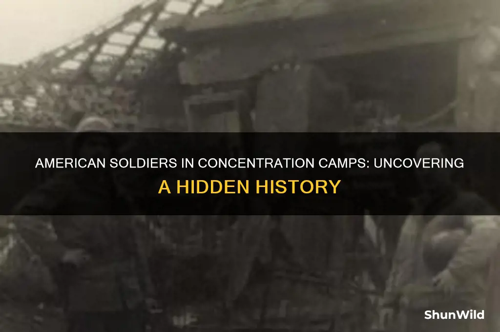 how many american soldiers were sent to concentration camps