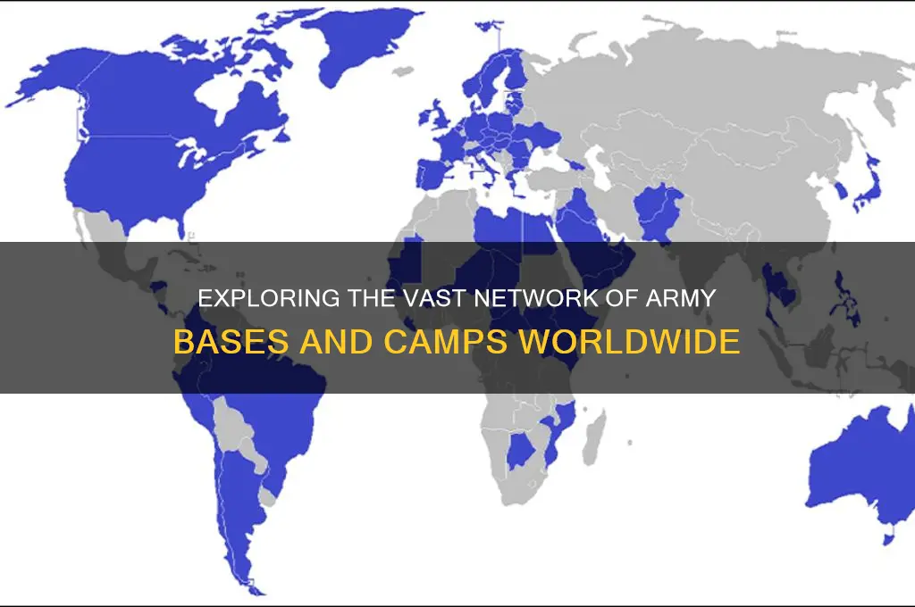 how many army bases camps