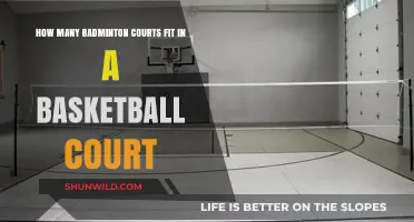 Badminton Courts vs Basketball Court: How Many Fit?