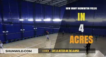 Fields and Acres: Badminton Court Calculations