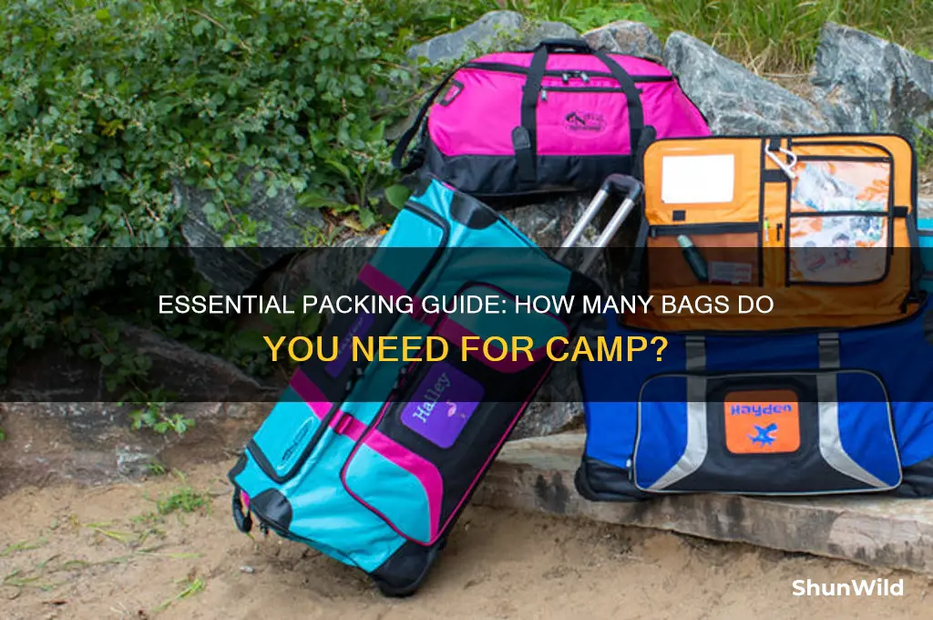 how many bags for camp