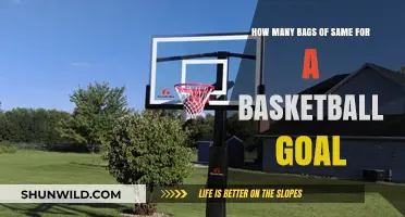 Fill and Dunk: Bags of Sand for Basketball Goals