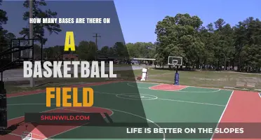 Bases on a Basketball Court: How Many?
