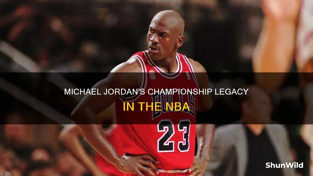 how many basketball championships did michael jordan win