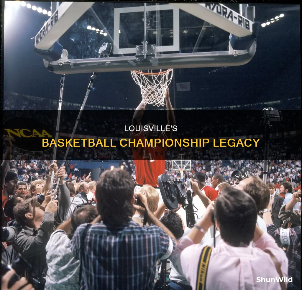 how many basketball championships does louisville have