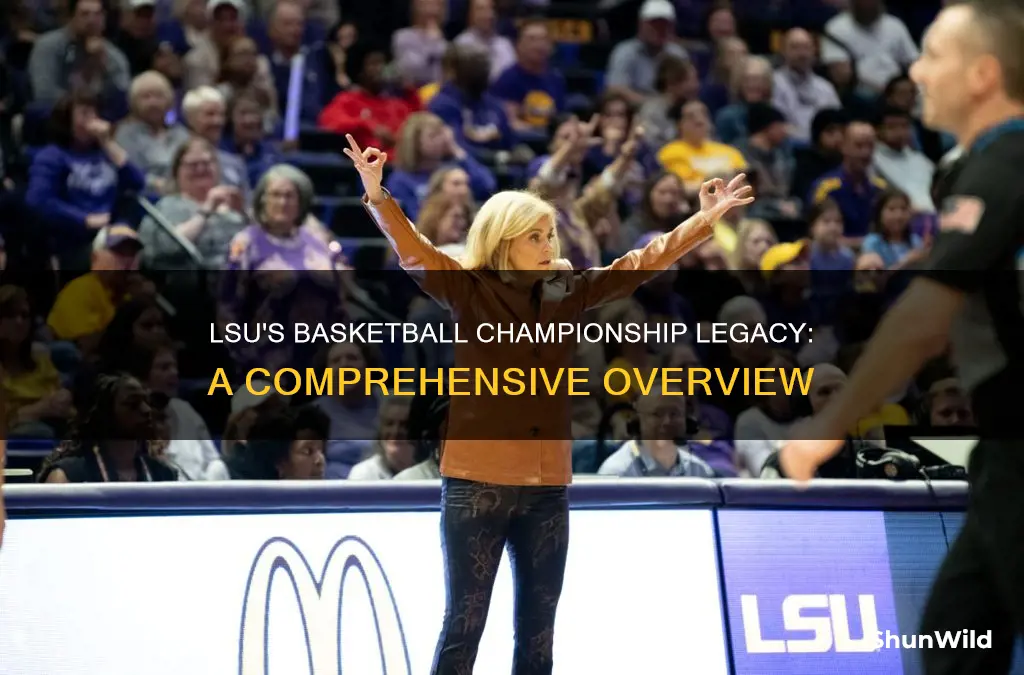 how many basketball championships does lsu have