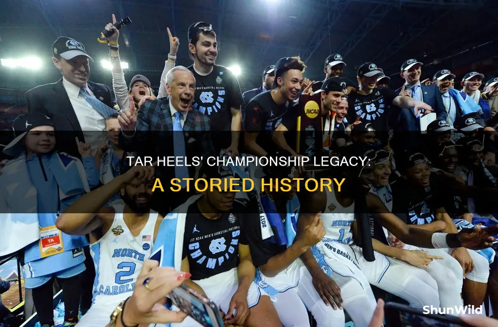 how many basketball championships does north carolina have
