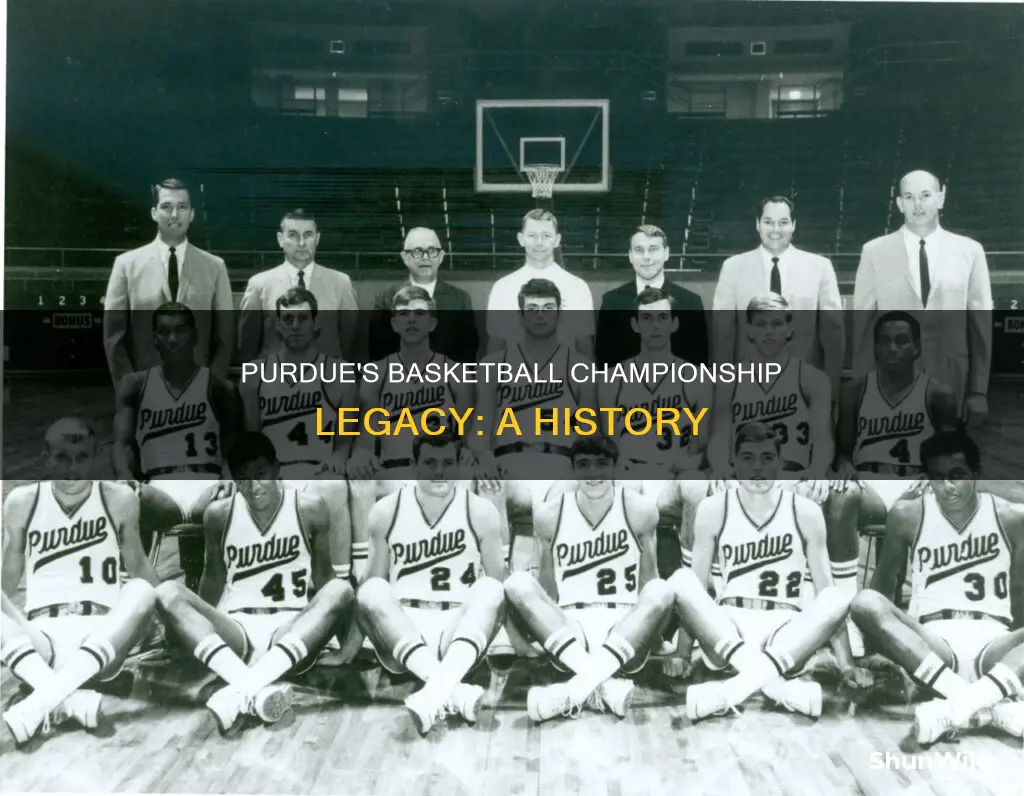 how many basketball championships does purdue have