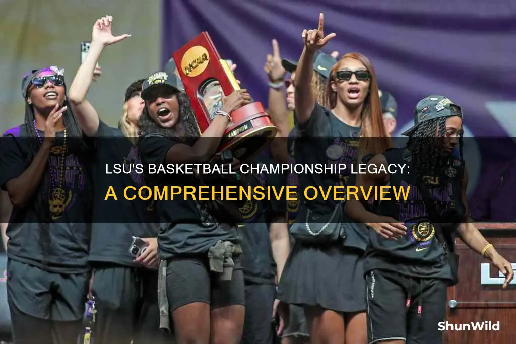 how many basketball championships has lsu won