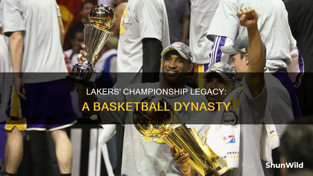 how many basketball championships have the lakers won