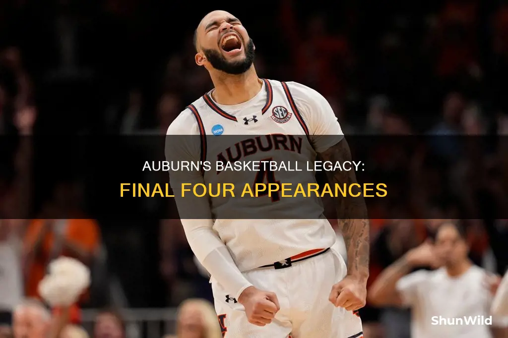 how many basketball final fours does auburn have