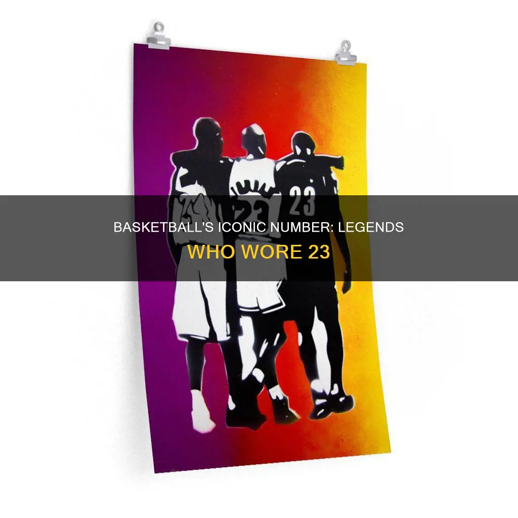 how many basketball legends wore 23