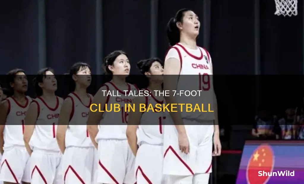 how many basketball plauers are 7 feet