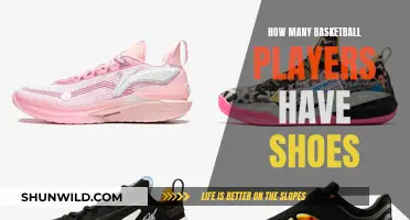 Basketball Players' Shoes: A Collection Overview