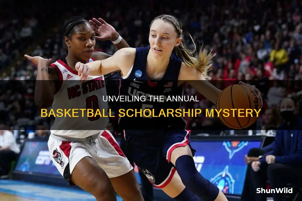 how many basketball scholarships are given each year