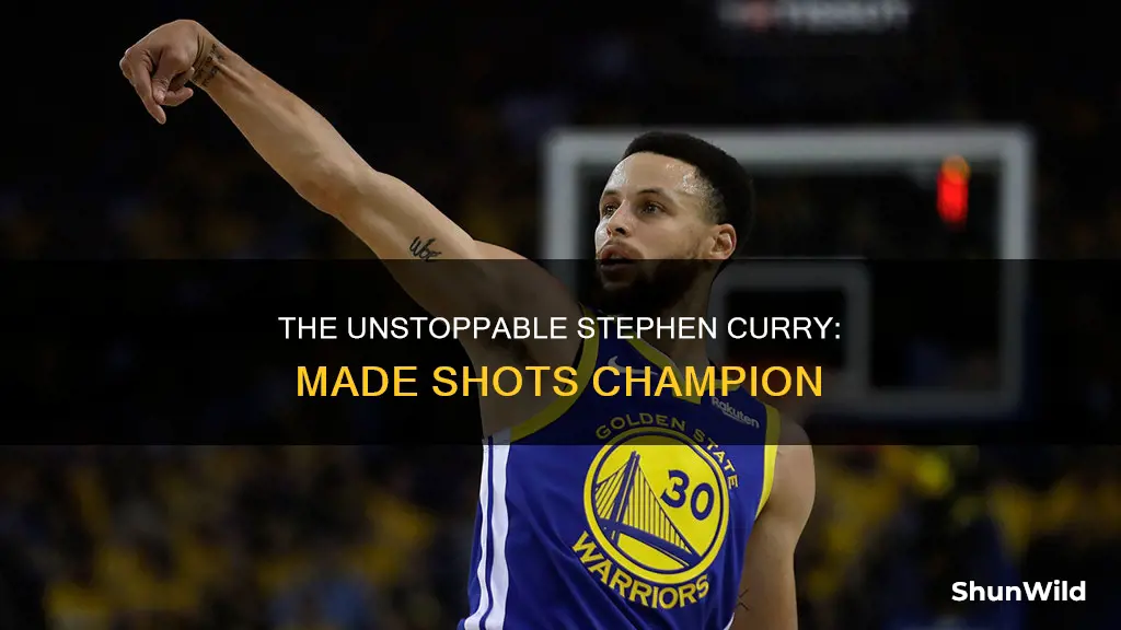 how many basketball shots has steph curry made