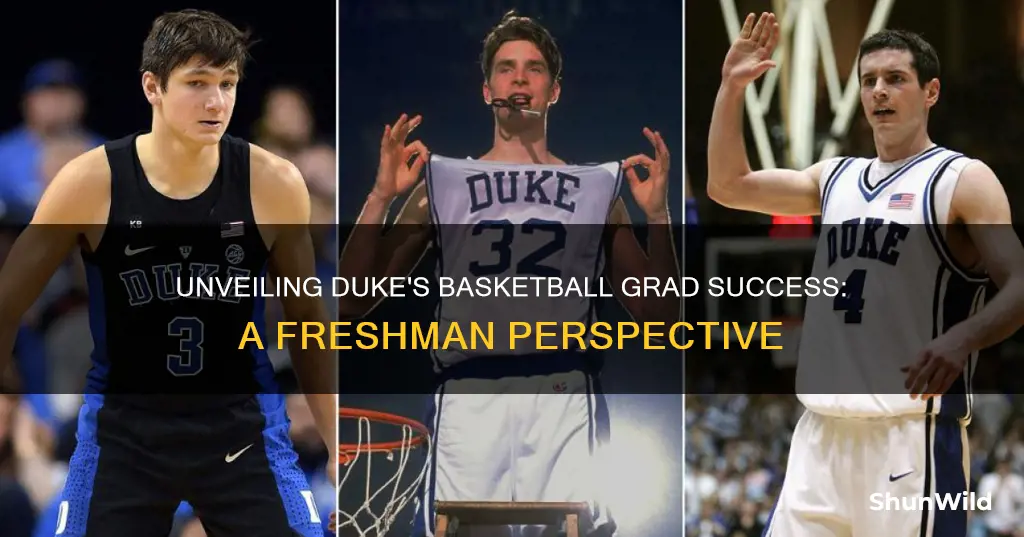 how many basketball start out as freshman graduate from duke