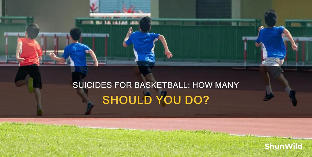 how many basketball suicides should i do