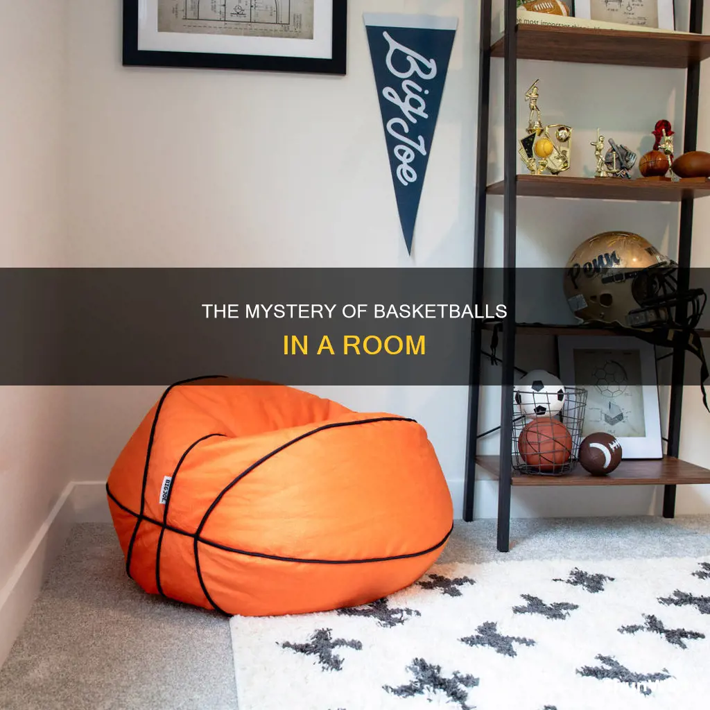 how many basketballs fit in a room