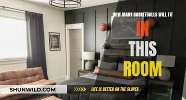Basketballs Crammed in This Room: How Many?