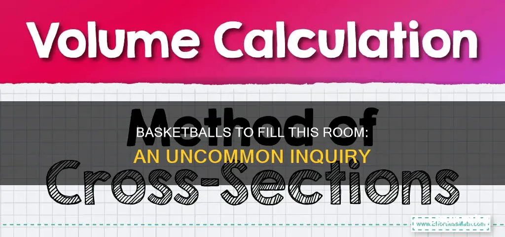 how many basketballs would it take to fill this room