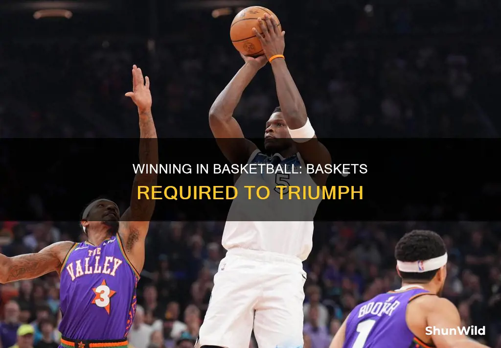 how many baskets til you win in basketball