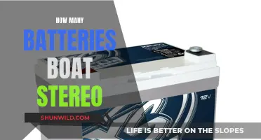 Powering Your Boat Stereo: How Many Batteries Are Needed?