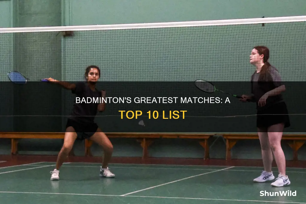 how many best badminton games