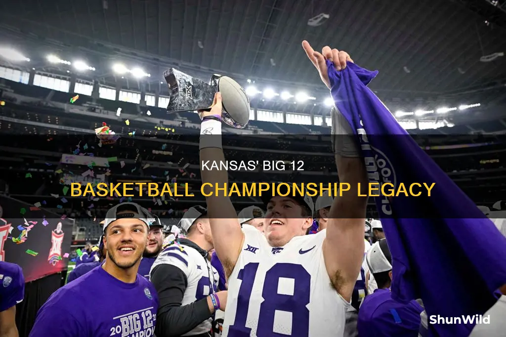 how many big 12 basketball championships has kansas won