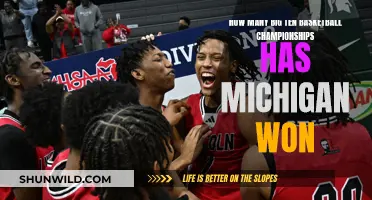 Michigan's Big Ten Basketball Championship Legacy