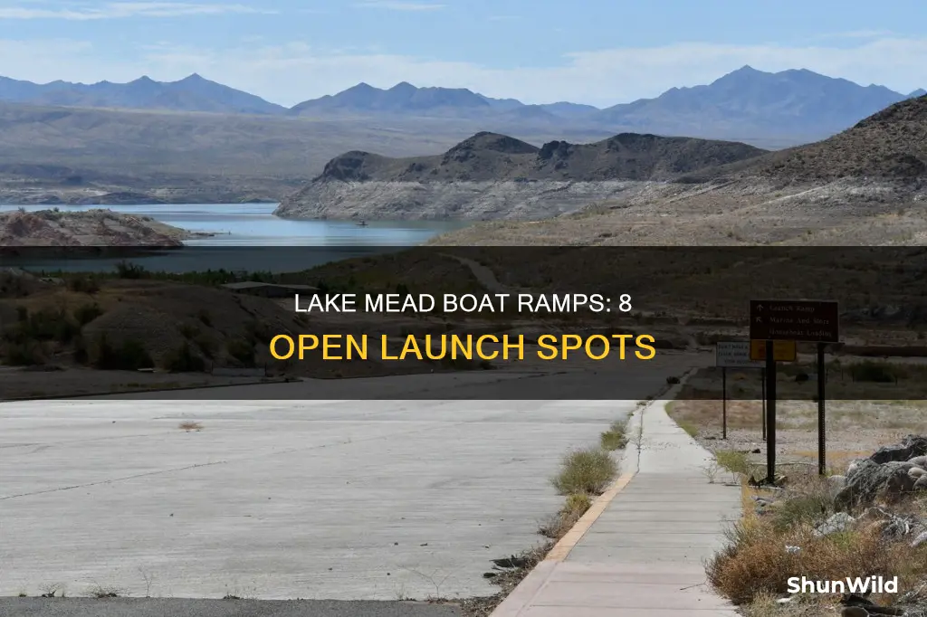 how many boat ramps are open at lake mead