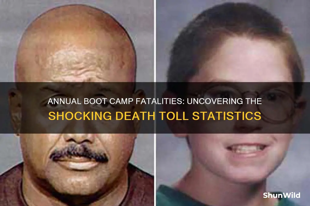 how many boot camp deaths per year