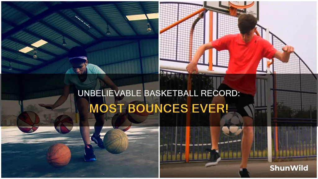 how many bounces is the worlds most basketball