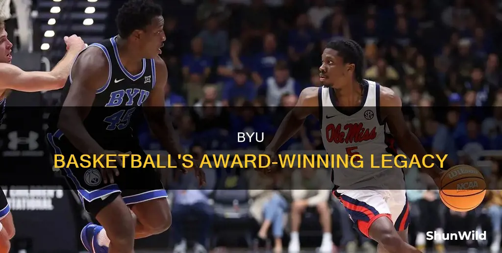 how many byu basketball awards