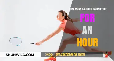 Burning Calories: Badminton Hourly Workout Intensity