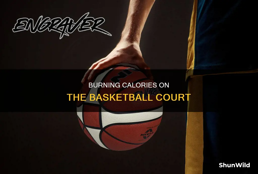 how many calories burned basketball 40 minutes