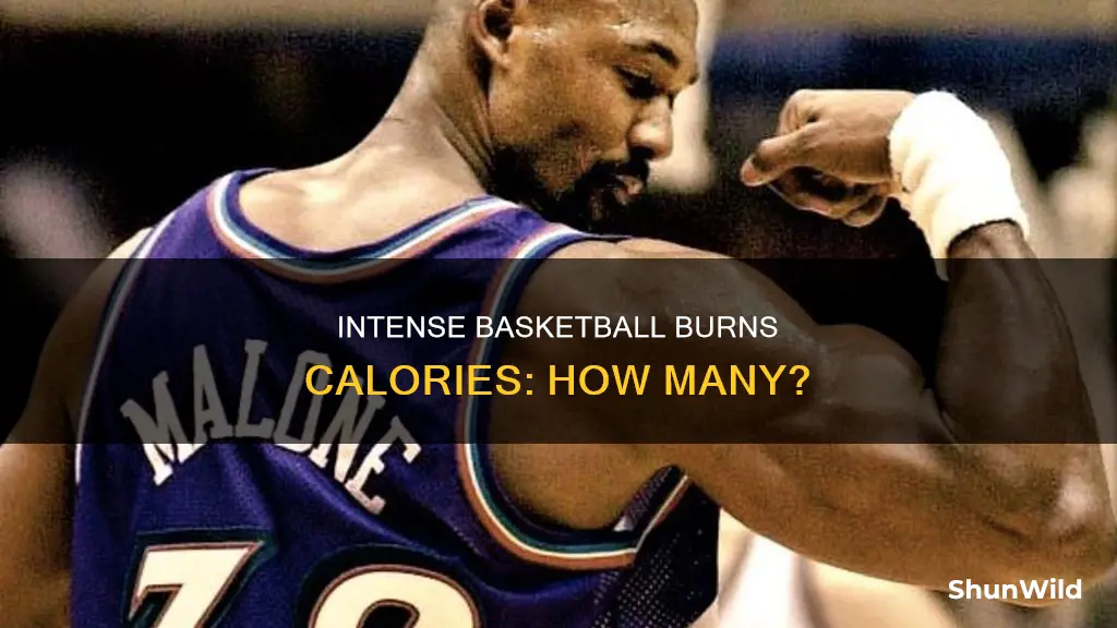 how many calories does 1 hr of basketball brun