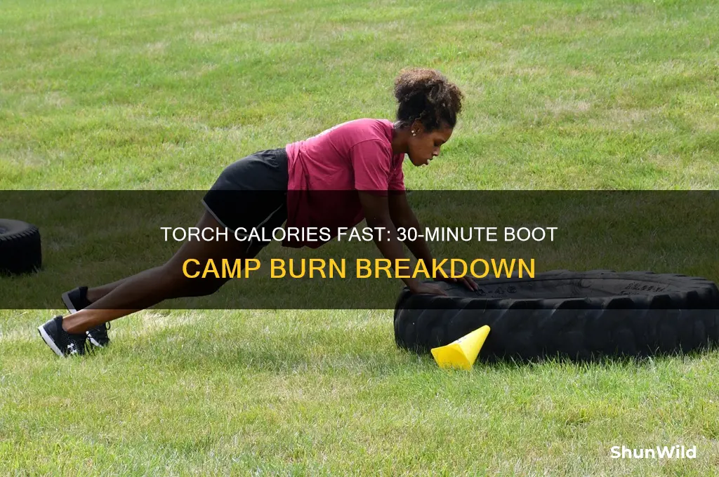 how many calories does 30 minutes of boot camp burn