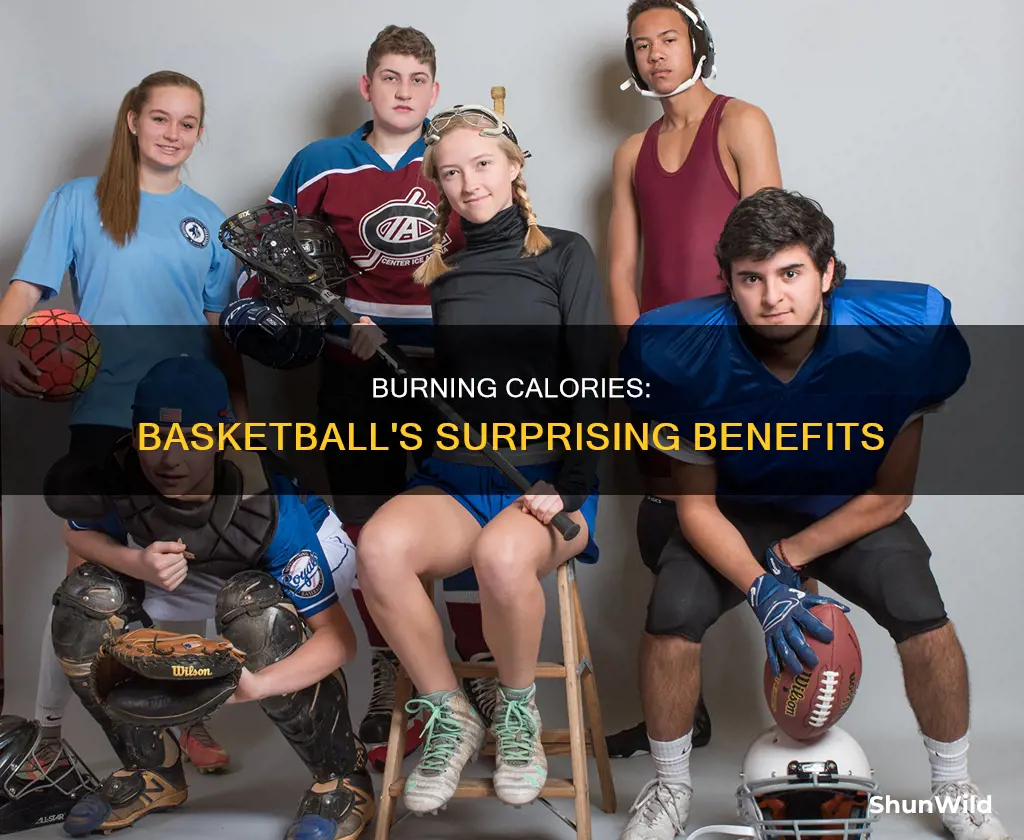 how many calories in a hour and half og basketball