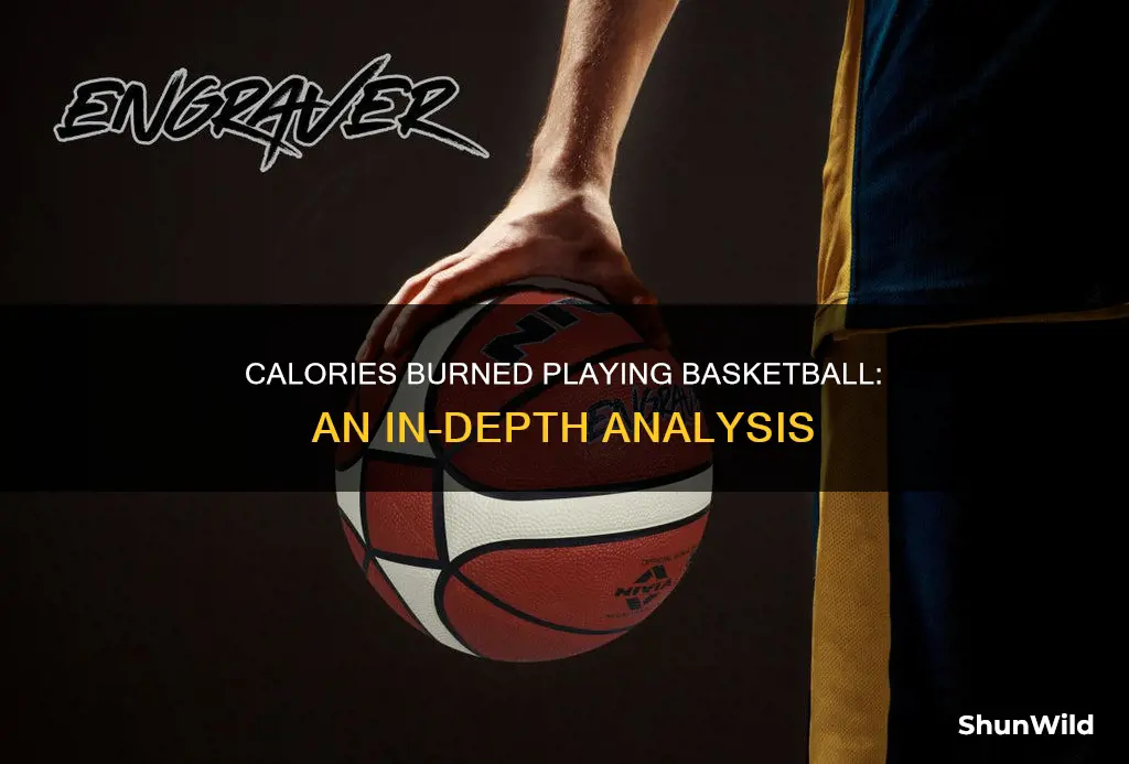 how many calories lost in basketball