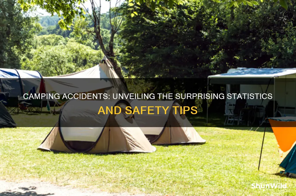 how many camping accidents statistic