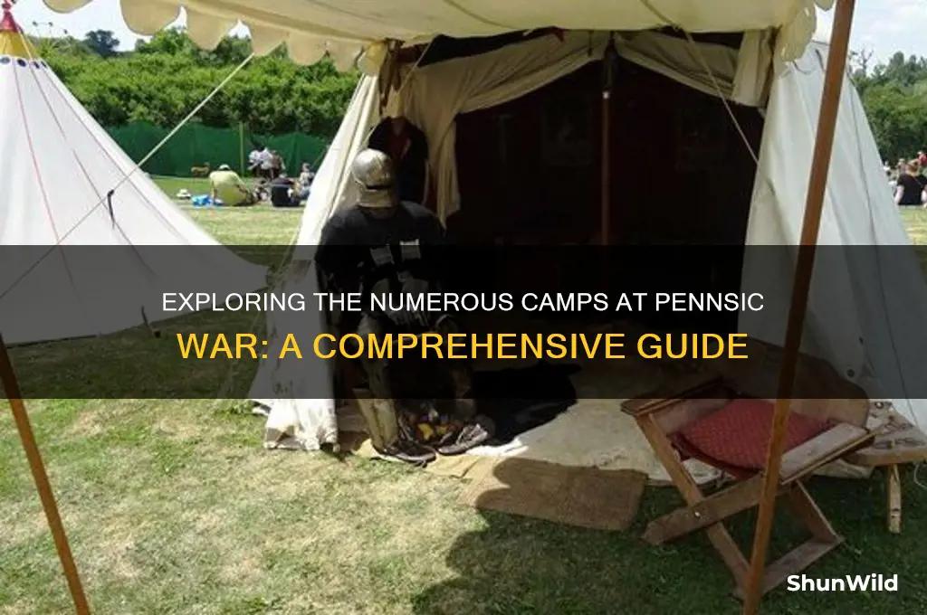 how many camps at pennsic