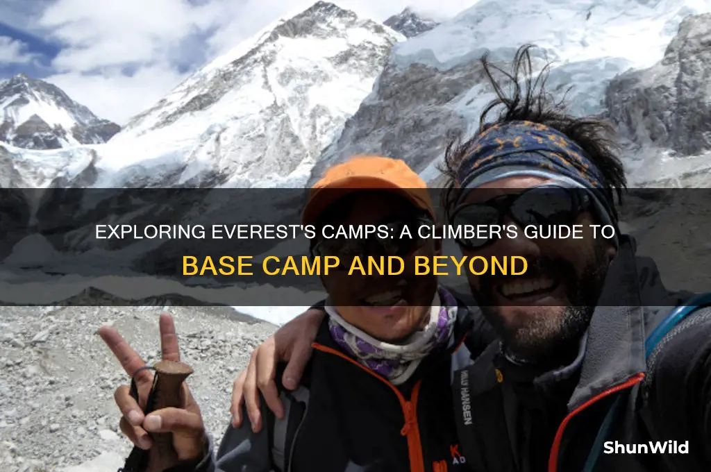 how many camps on everest