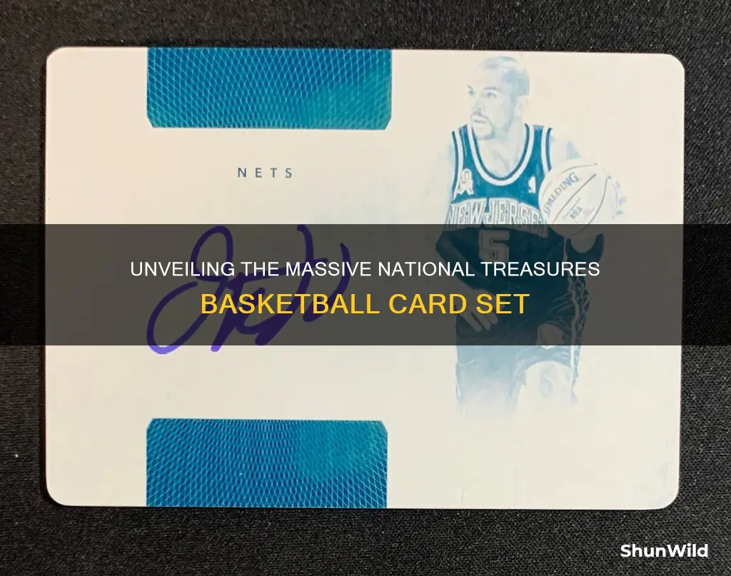 how many cards in national treasures basketball
